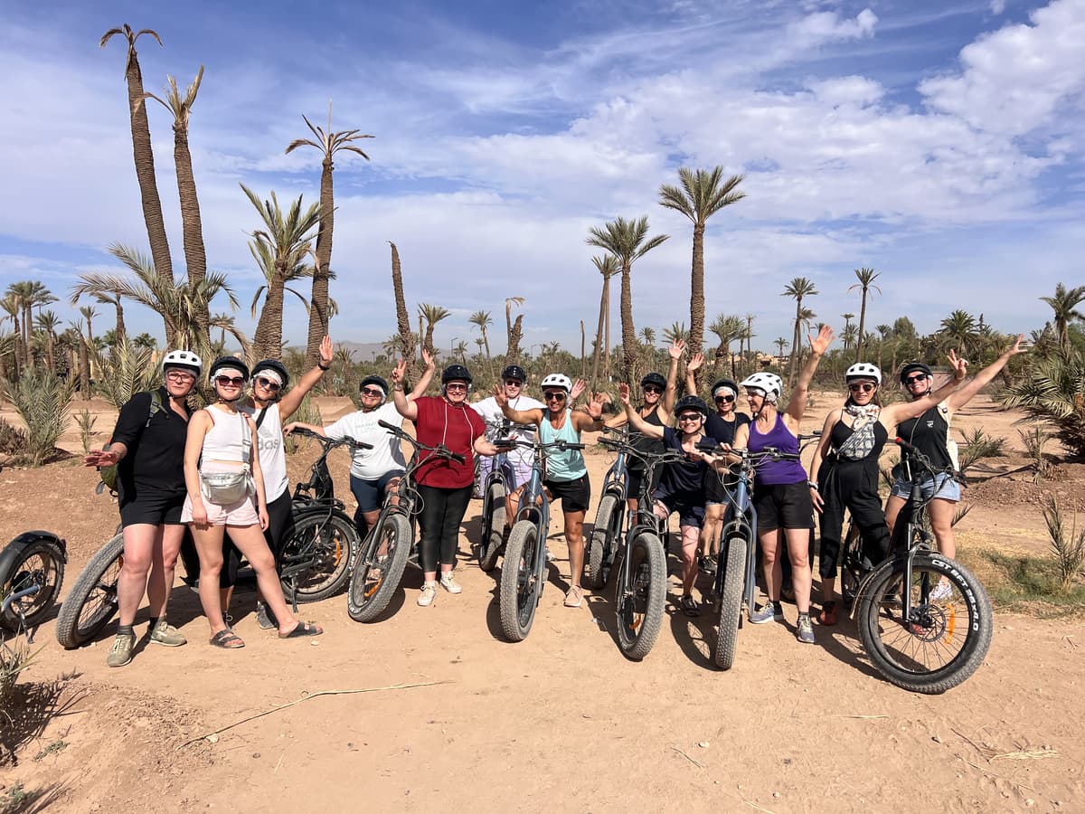 Marrakech : Excursion en trottinette électrique tout terrain dans la Palmeraie