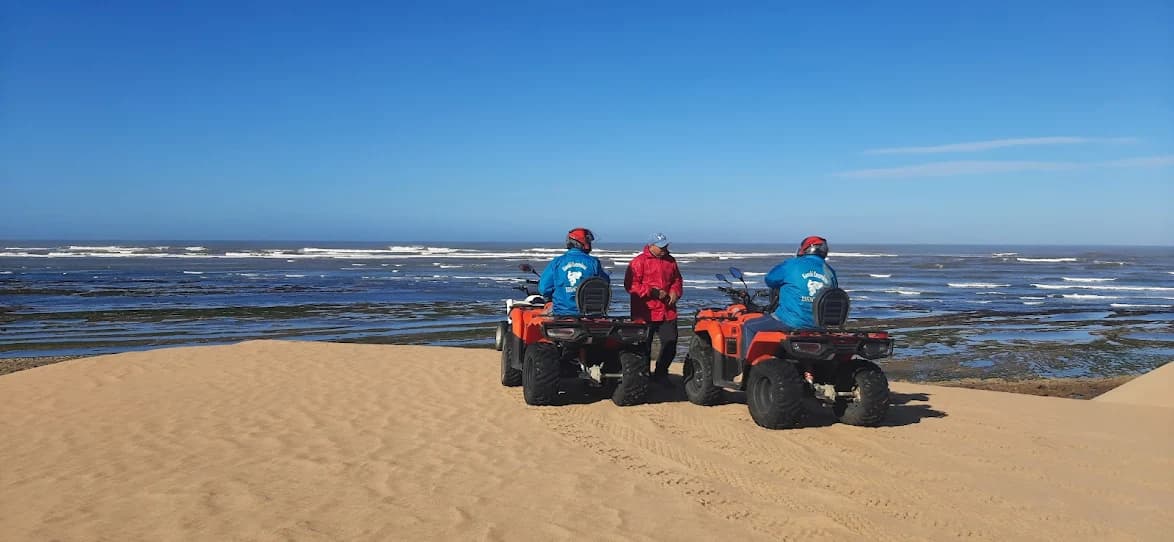 Essaouira Sidi kaouki :Balade en quad de deux heures (plage,forêt,dunes) - activité à Essaouira