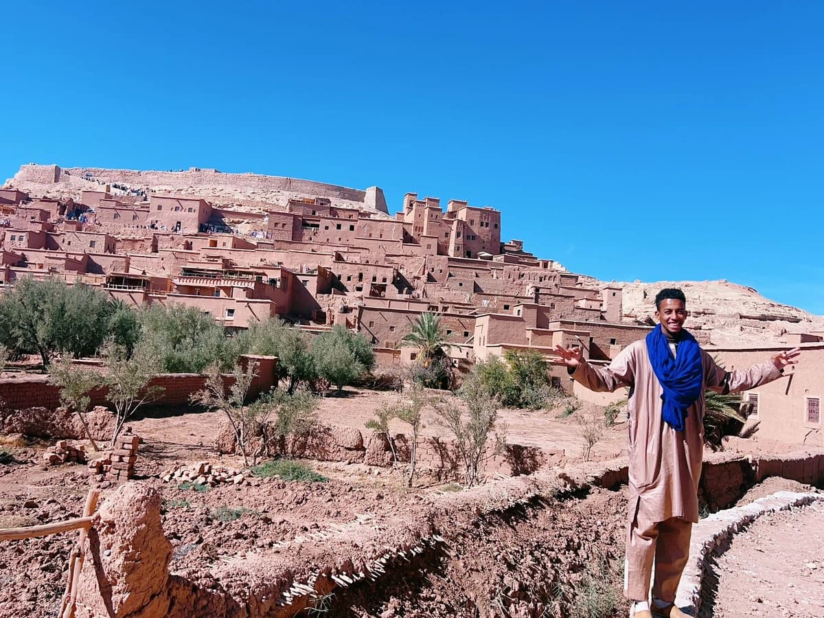 Excursion de 2 jours de Marrakech au désert de Zagora via le village d'Aït-Ben-Haddou Marrakech – Village d'Aït-Ben-Haddou – Désert de Zagora