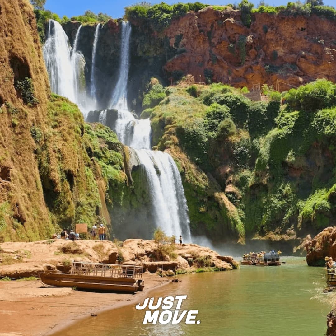 Grand Cascade d'Ouzoud - Bin El Ouidane - L'EAU VIVE - voyage à Bin El Ouidane