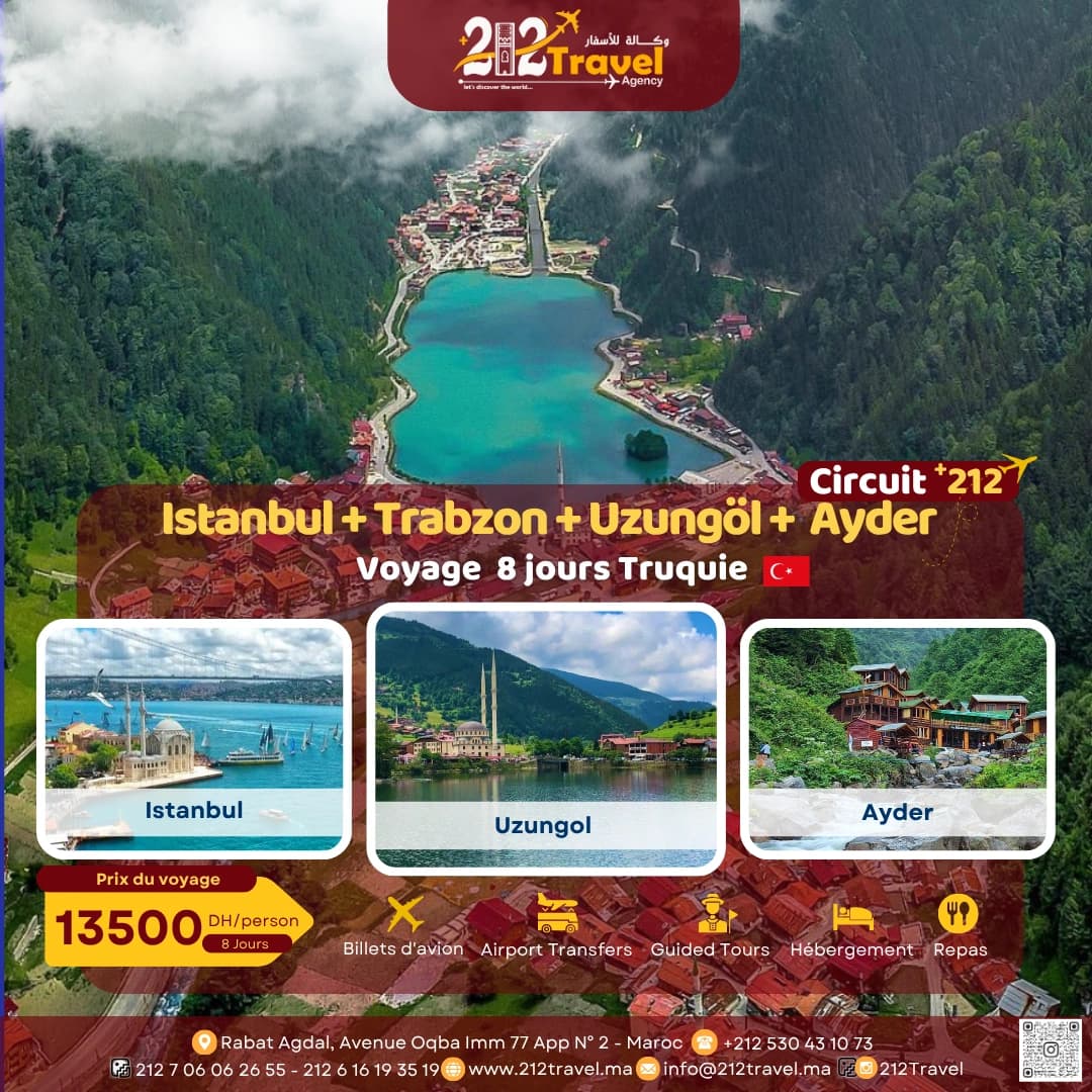 Circuit du Nord de la Turquie à Trabzon
