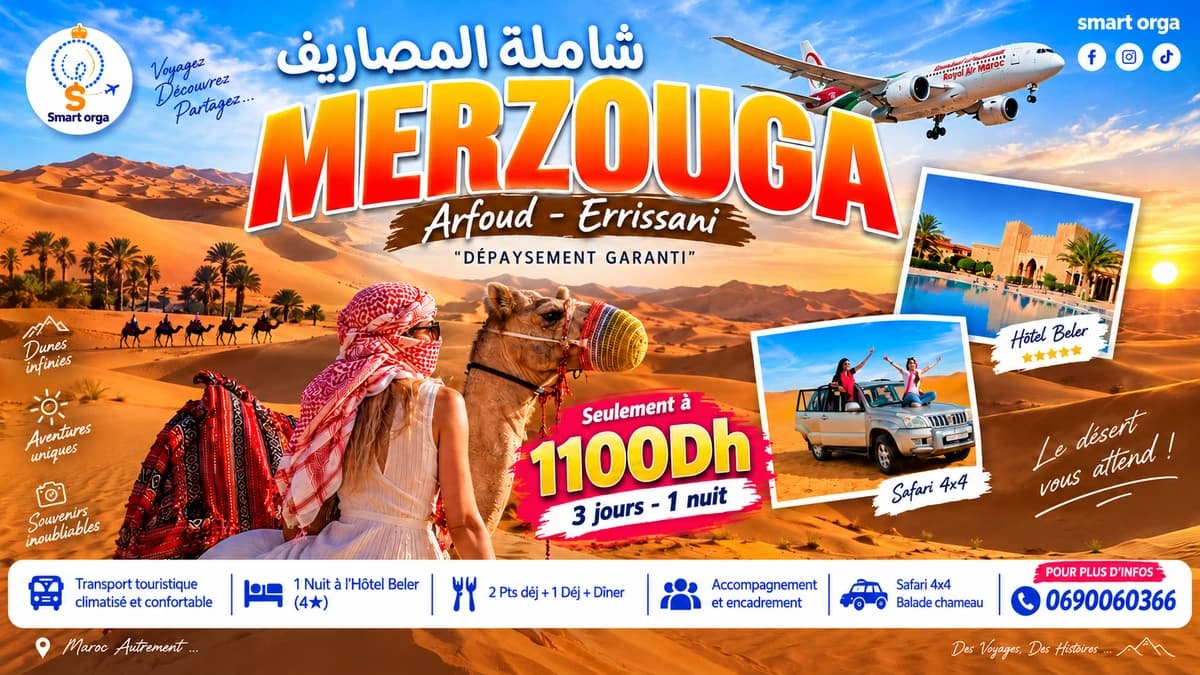 Sahara Experience: Merzouga, Arfoud & Rissani - Le Cœur du Désert Marocain